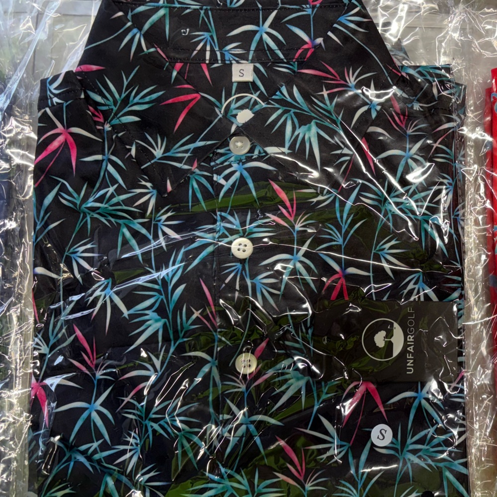 Golf Tropical Print Shirts